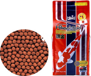 HIKARI Gold Medium 2kg - Pływający pokarm dla ryb stawowych