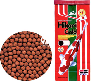 HIKARI Gold Medium 5kg - Pływający pokarm dla ryb stawowych