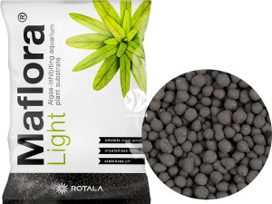 ROTALA Maflora Light 10L Normal (3-5mm) - Podłoże dla roślin akwariowych o właściwościach hamujących glony.