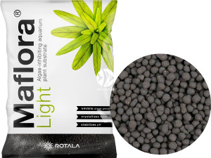 ROTALA Maflora Light 10L Powder (1.6-3mm) - Podłoże dla roślin akwariowych o właściwościach hamujących glony.