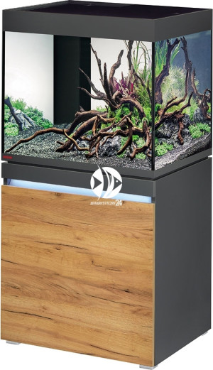 EHEIM Incpiria 230 Graphit/Nature - Zestaw akwariowy z szafką i oświetleniem LED.