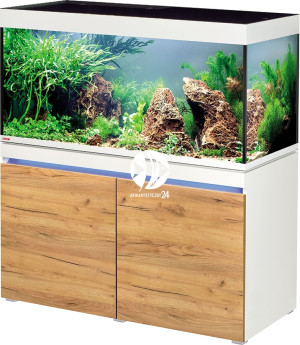 EHEIM Incpiria 430 Alpin/Nature - Zestaw akwariowy z szafką i oświetleniem LED.