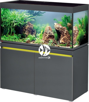EHEIM Incpiria 430 Graphite - Zestaw akwariowy z szafką i oświetleniem LED.