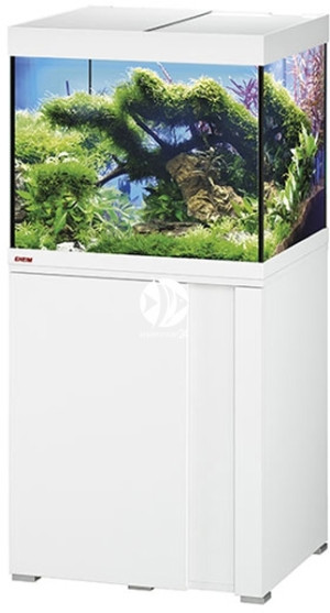 EHEIM Vivaline LED 150 White - Kompletny zestaw akwariowy z szafką, filtrem, grzałką i oświetleniem.