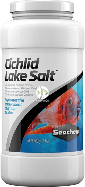 SEACHEM Cichlid Lake Salt 500g - Sól do akwarium z pielęgnicami z biotopów Malawi, Tanganika, Victoria