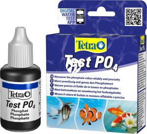TETRA Test PO4 - Test kropelkowy do pomiarów zawartości fosforanów w wodzie.