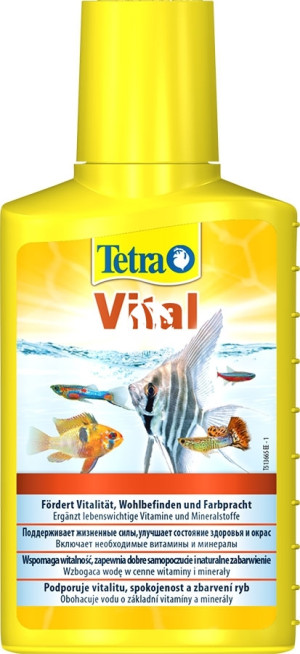 TETRA Vital 100ml - Płynny środek witaminowy dla ryb i roślin akwariowych.