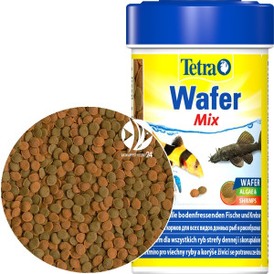 TETRA Wafer Mix 100ml - Pokarm w waflach dla ryb dennych i skorupiaków.