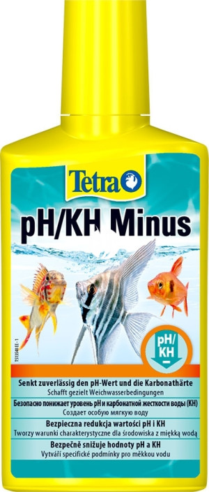 TETRA pH/KH Minus 250ml - Płynny środek redukujący poziom pH oraz KH.