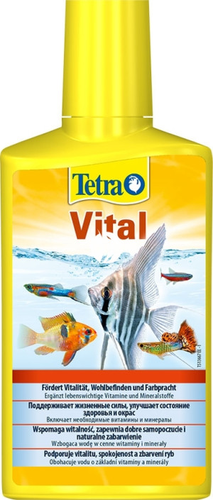 TETRA Vital 250ml - Płynny środek witaminowy dla ryb i roślin akwariowych.