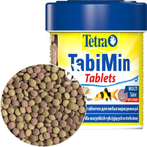 TETRA Tablets TabiMin 120 tabletek - Tonący pokarm dla ryb dennych.