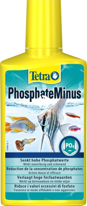 TETRA PhosphateMinus 250ml - Preparat w płynie do usuwania fosforanów z wody w akwarium.