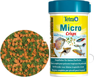 TETRA Micro Crisps 100 ml - Pływający pokarm dla małych ryb tropikalnych.