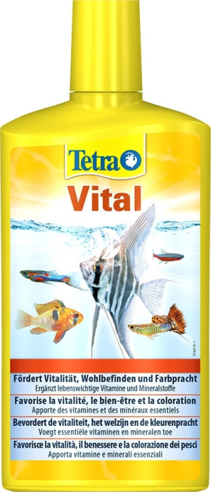 TETRA Vital 500ml - Płynny środek witaminowy dla ryb i roślin akwariowych.
