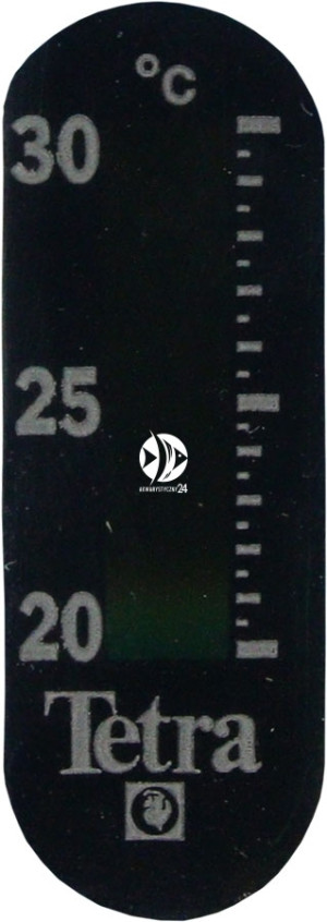 TETRA Aquarium Thermometer 30 - Termometr naklejany na szybę zewnętrzną akwarium.
