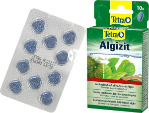 TETRA Algizit 10 Tabletek - Tabletki do zwalczania uciążliwych glonów w akwarium.
