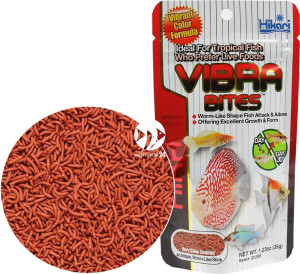 HIKARI Vibra Bites 35g - Tonący pokarm granulowany dla ryb tropikalnych