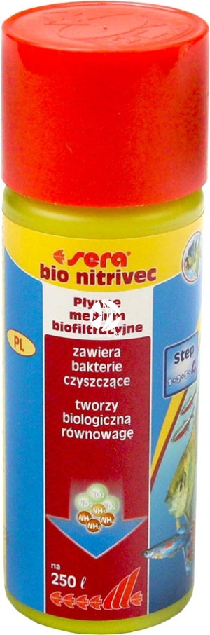 SERA Bio Nitrivec 100ml - Bakterie nitryfikacyjne do akwarium.