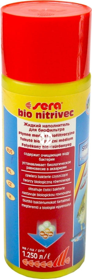 SERA Bio Nitrivec 500ml - Bakterie nitryfikacyjne do akwarium.