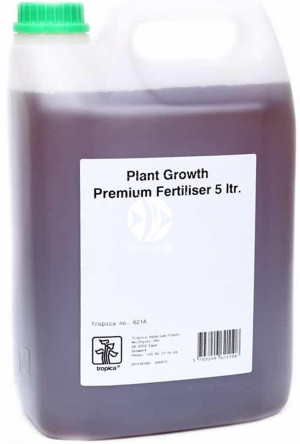 TROPICA Plant Growth Premium Fertiliser 5L - Kompletny nawóz mikroelementowy bez azotu i fosforu