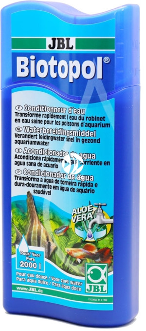 JBL Biotopol 500ml - Uzdatniacz zamienia wodę kranową w dobrą do akwarium.