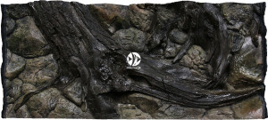 ATG Tło Amazonka 120x60 cm - Tło do akwarium z motywami korzeni i skał, imitujące biotop Amazonii.