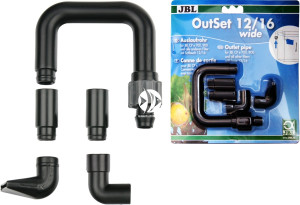 JBL OutSet Wide 12/16 mm - Wylot filtra do CristalProfi e402, e401, e400, e702, e701, e700, e902, e901, e900, e1502, e1501, e1500 i e1902, e1901