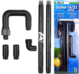 JBL OutSet Spray 16/22 mm - Wylot filtra do CristalProfi e402, e401, e400, e702, e701, e700, e902, e901, e900, e1502, e1501, e1500 i e1902, e1901
