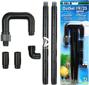 JBL OutSet Spray 19/25 mm - Wylot filtra do CristalProfi e402, e401, e400, e702, e701, e700, e902, e901, e900, e1502, e1501, e1500 i e1902, e1901