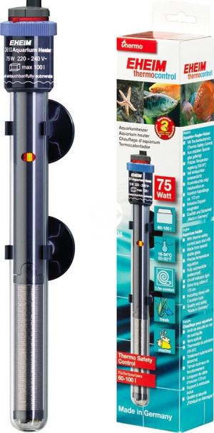 EHEIM Thermocontrol 75W - Niezawodna grzałka do akwarium (dawny JAGER)