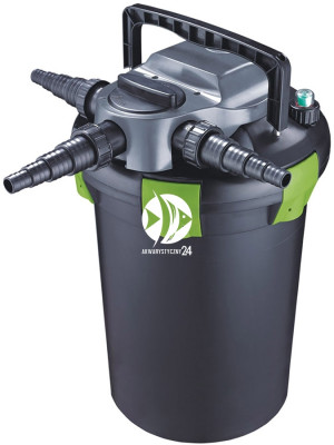 AQUA NOVA Zestaw do filtracji oczka 3000-9000l ECO - Zawiera: filtr ciśnieniowy, pompa, wąż spiralny