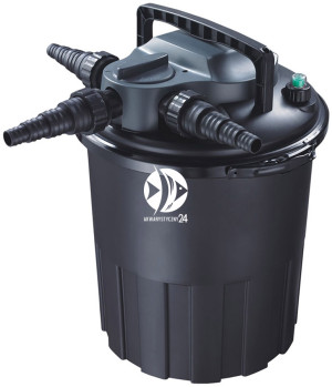 AQUA NOVA Zestaw do filtracji oczka 6000-12000l ECO - Zawiera: filtr ciśnieniowy, pompa, wąż spiralny