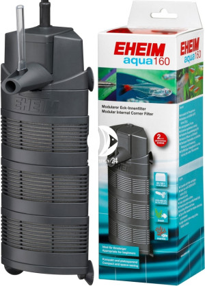 EHEIM Aqua 160 - Narożny filtr wewnętrzny do małych i średnich akwariów.