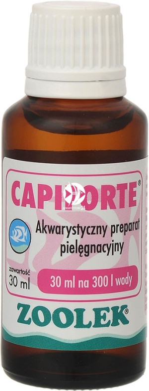 ZOOLEK Capiforte 30ml - Preparat pielęgnacyjny na pasożyty, nicienie, przywry, tasiemiec