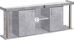 DIVERSA Szafka Comfort 200x80x67cm Beton - Szafka pod akwarium w 11 kolorach do wyboru