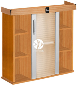DIVERSA Szafka Modern 80x35x77cm Buk - Szafka pod akwarium ze szklanymi drzwiami w 11 kolorach do wyboru
