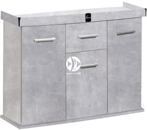 DIVERSA Szafka Solid 100x40x75cm Beton - Szafka pod akwarium w 11 kolorach do wyboru
