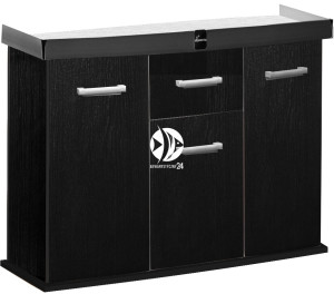 DIVERSA Szafka Solid 100x50x75cm Czarny - Szafka pod akwarium w 11 kolorach do wyboru