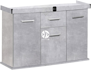 DIVERSA Szafka Solid 150x50x75cm Beton - Szafka pod akwarium w 11 kolorach do wyboru