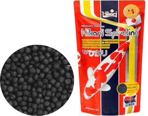 HIKARI Spirulina Mini 500g - Pływający pokarm dla ryb stawowych