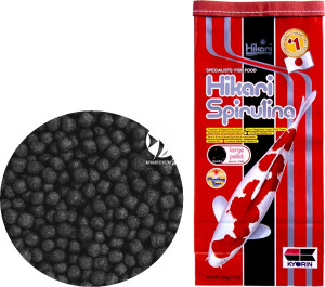 HIKARI Spirulina Large 5kg - Pływający pokarm dla ryb stawowych