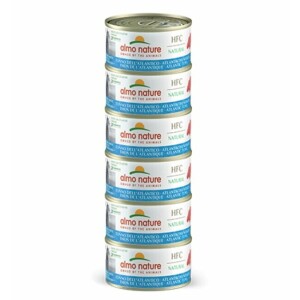 Pâtée pour chat naturel en filet 6 x 70 g almo nature