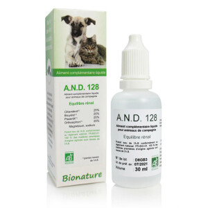 A.n.d. 128 equilibre rénal 30 ml bionature