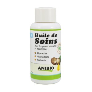Huile de soins chien chat 100 ml anibio