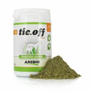 Tic off protection tiques et puces chien chat anibio