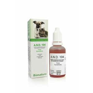 A.n.d. 104 force et dynamisme 30 ml bionature
