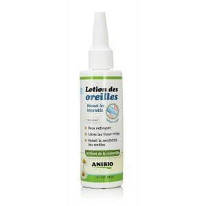 Lotion des oreilles nettoyante 125 ml  anibio