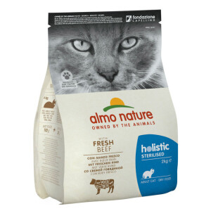 Croquettes sterilised pour chat stérilisé 2 kg almo nature