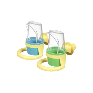 Mangeoire graines ou eau pour oiseaux par jw pet