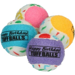 Balles solides happy birthday par petsport